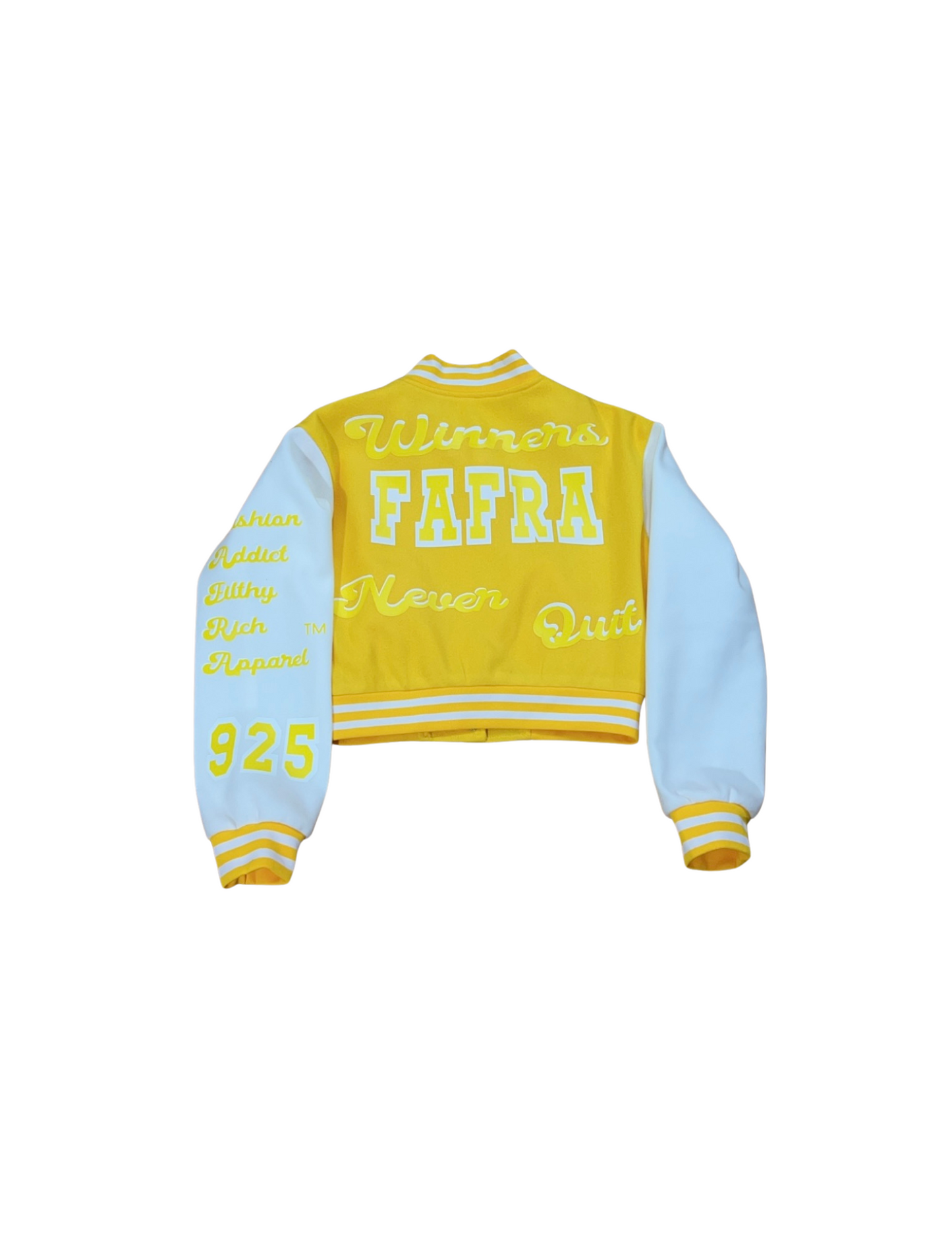 FAFRA Sports Cropped Jacket “Yellow”