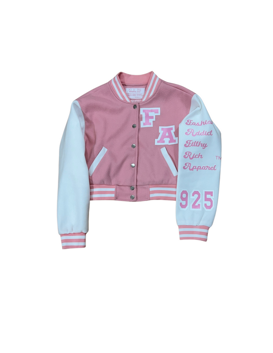 FAFRA Sports Cropped Jacket “Pink”