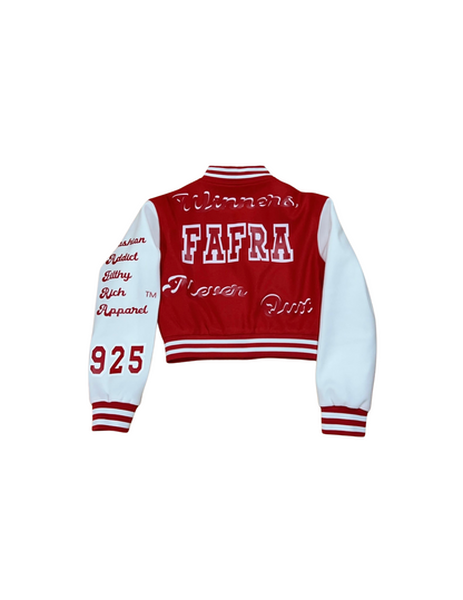 FAFRA Sports Cropped Jacket “Red”