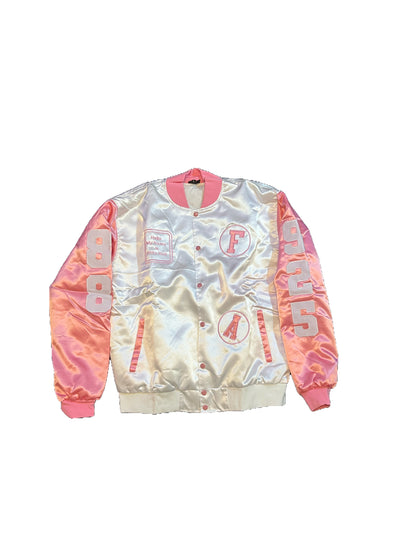 "Stoned and Successful" Pink Bomber Jacket